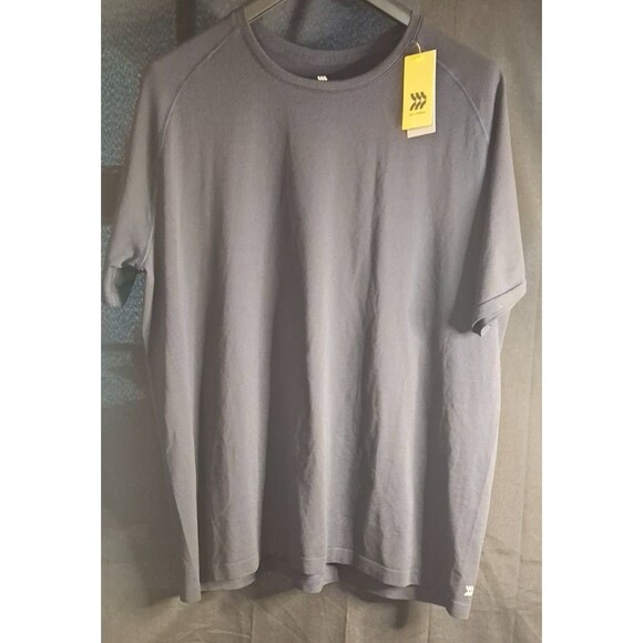 All In Motion Blue Heather Seamless Athletic T-Shirt Men's Size XL New w/ Tags - Picture 1 of 9